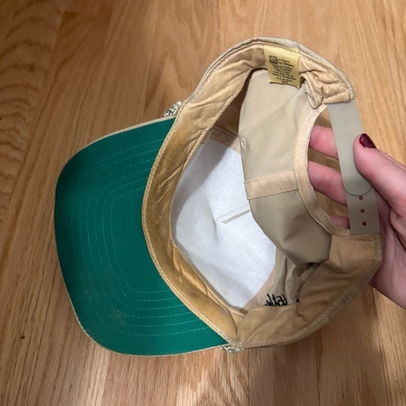Vintage New Holland Boomer Tractor Hat Rope SnapBack Tan Tamaqua PA Dealer - Picture 7 of 7